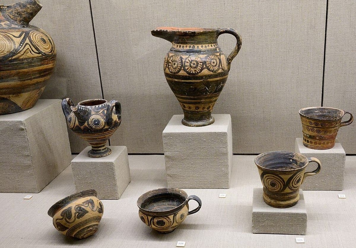 Орнамент минойской цивилизации. Керамика.